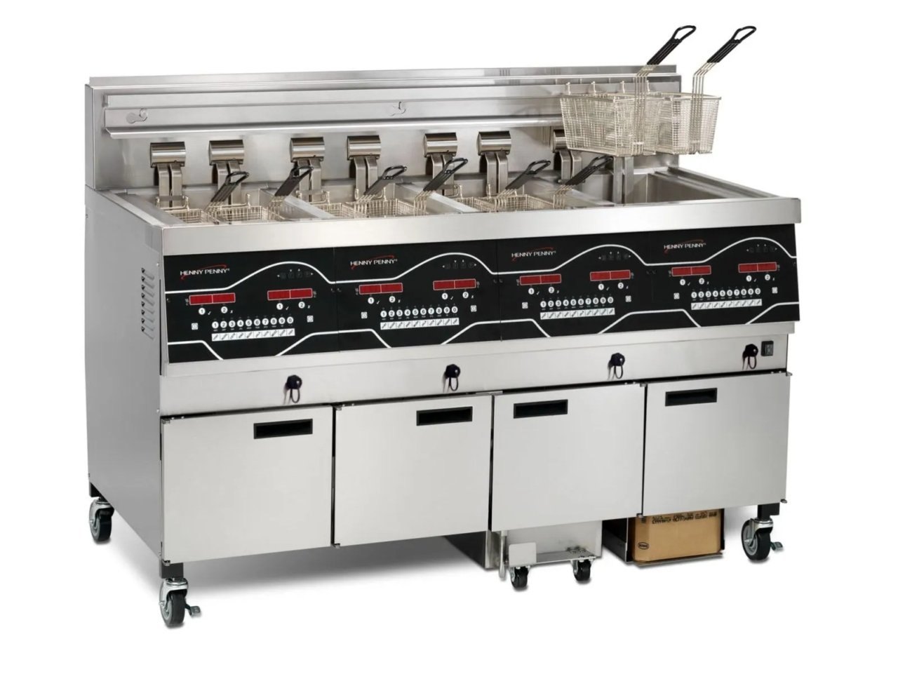 Henny Penny EEE144FFFF 272492 - Evolution Elite Electric Four Well Open Fryer - 415V