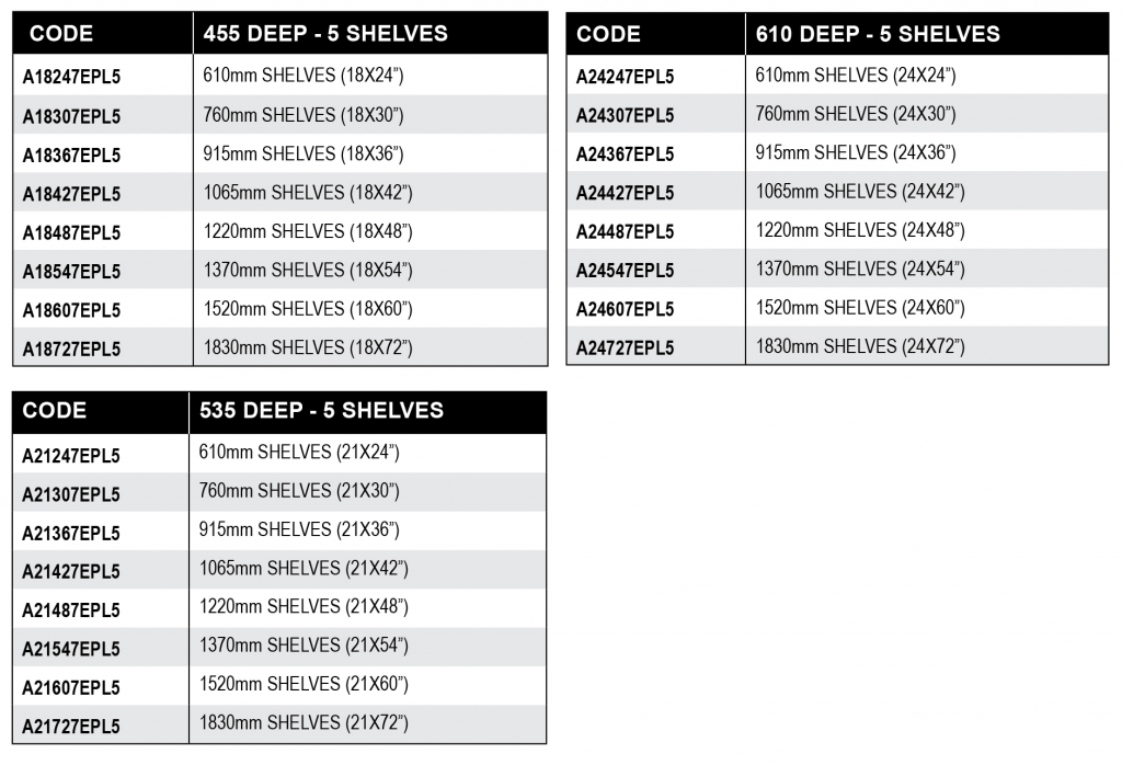 ATLAS PAGES  5 SHELF ADD 0NS