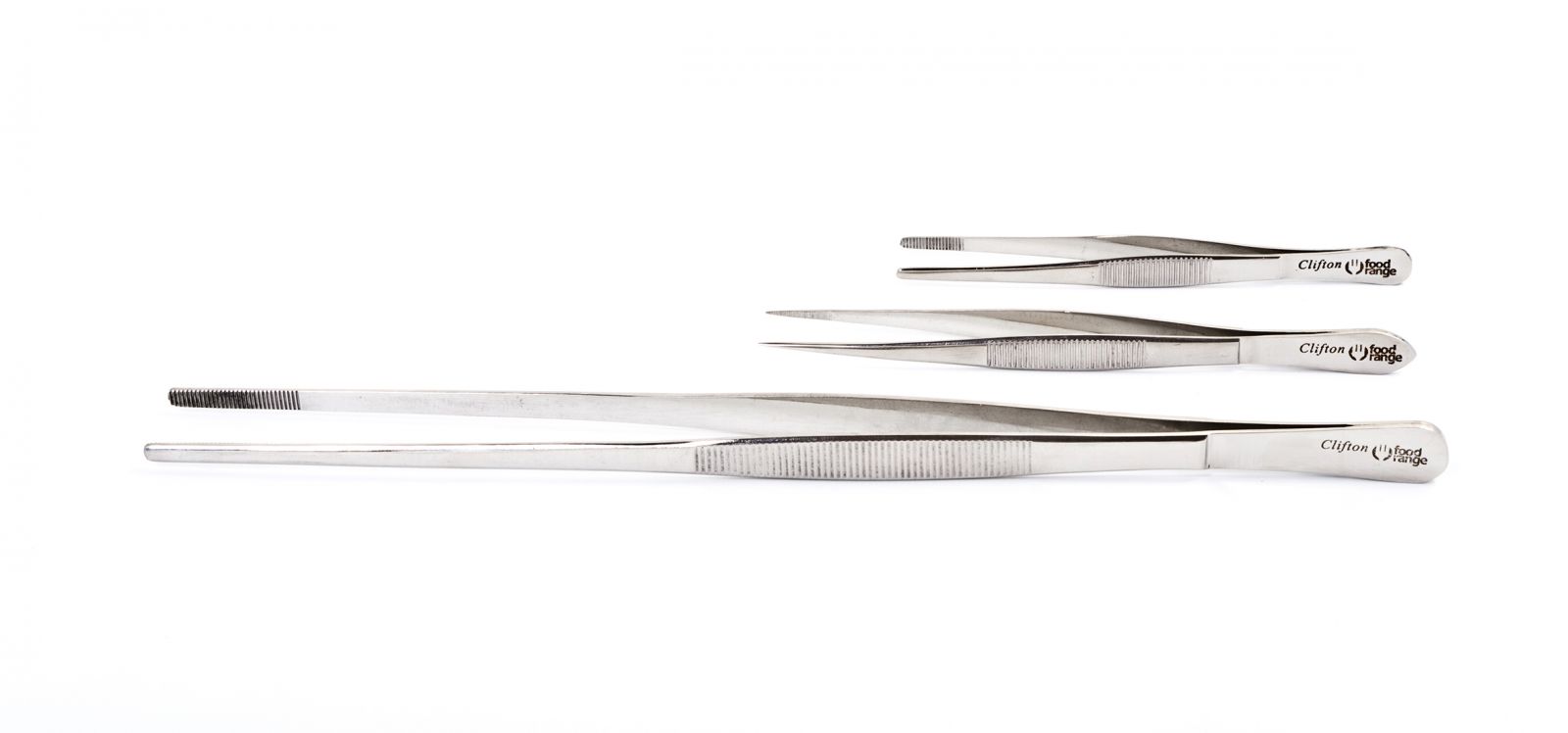Clifton CFRTMT160 160 mm Stainless Steel Round Tip Micro Tweezers
